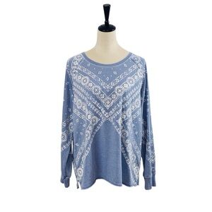 NWT Maurice’s | Bandanna Print Sweatshirt